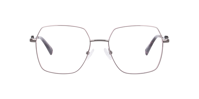 Cumai Gunmetal MetalEyeglass Frames for Glasses Direct, Front View