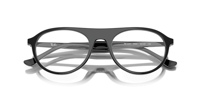 RB5441 Black AcetateEyeglass Frames for Glasses Direct, Closed View