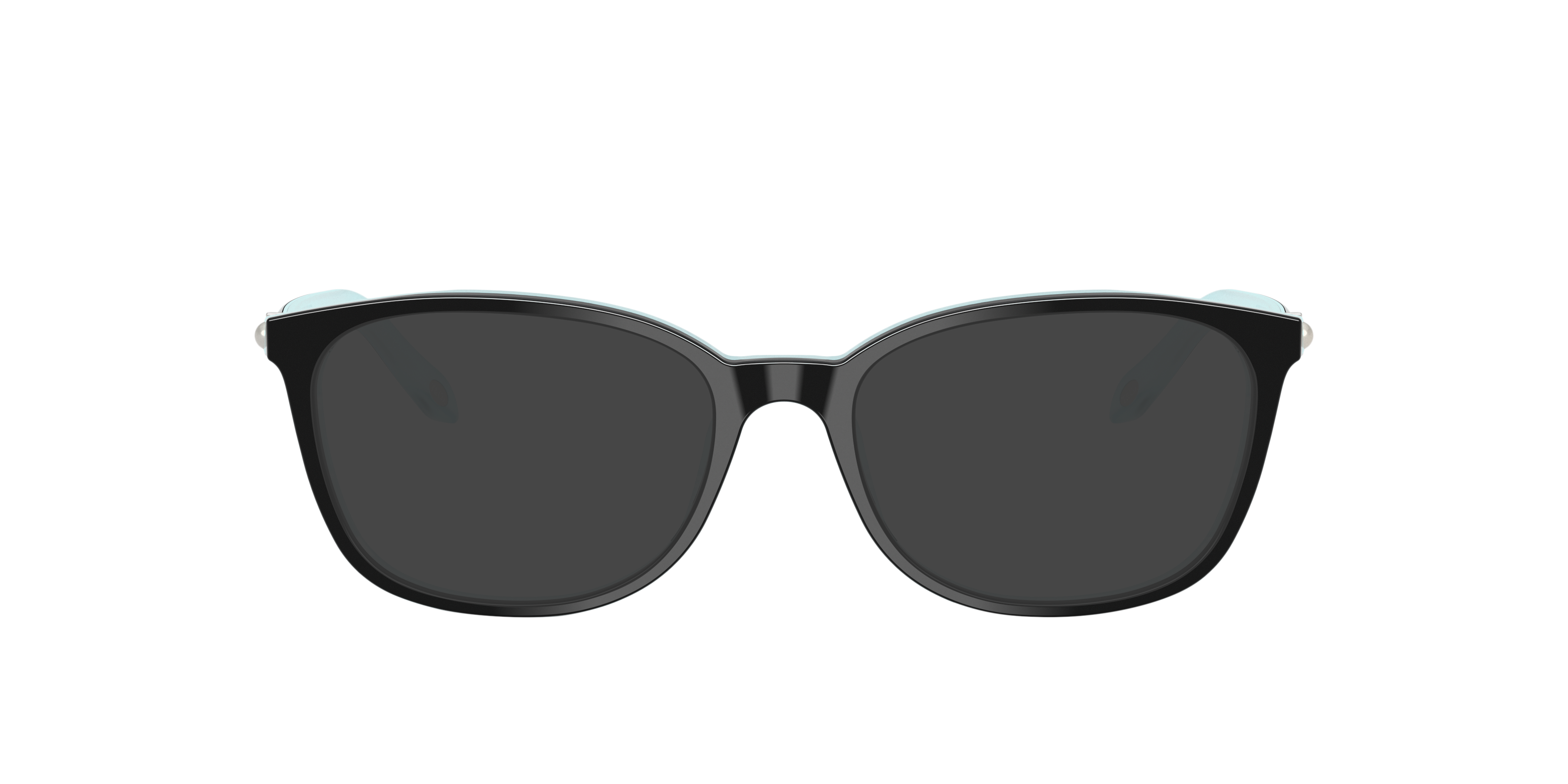 TF2109BF Black On Tiffany Blue Striped AcetateEyeglass Frames for Glasses Direct, with Tinted Lenses
