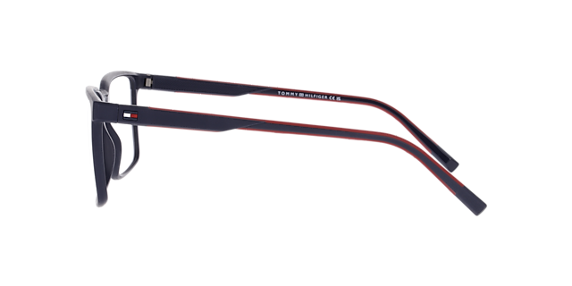 TH 2282 Blue Red PlasticEyeglass Frames for Glasses Direct, Side View