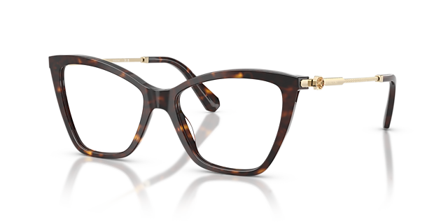 SK2051 Havana AcetateEyeglass Frames for Glasses Direct, Angle View
