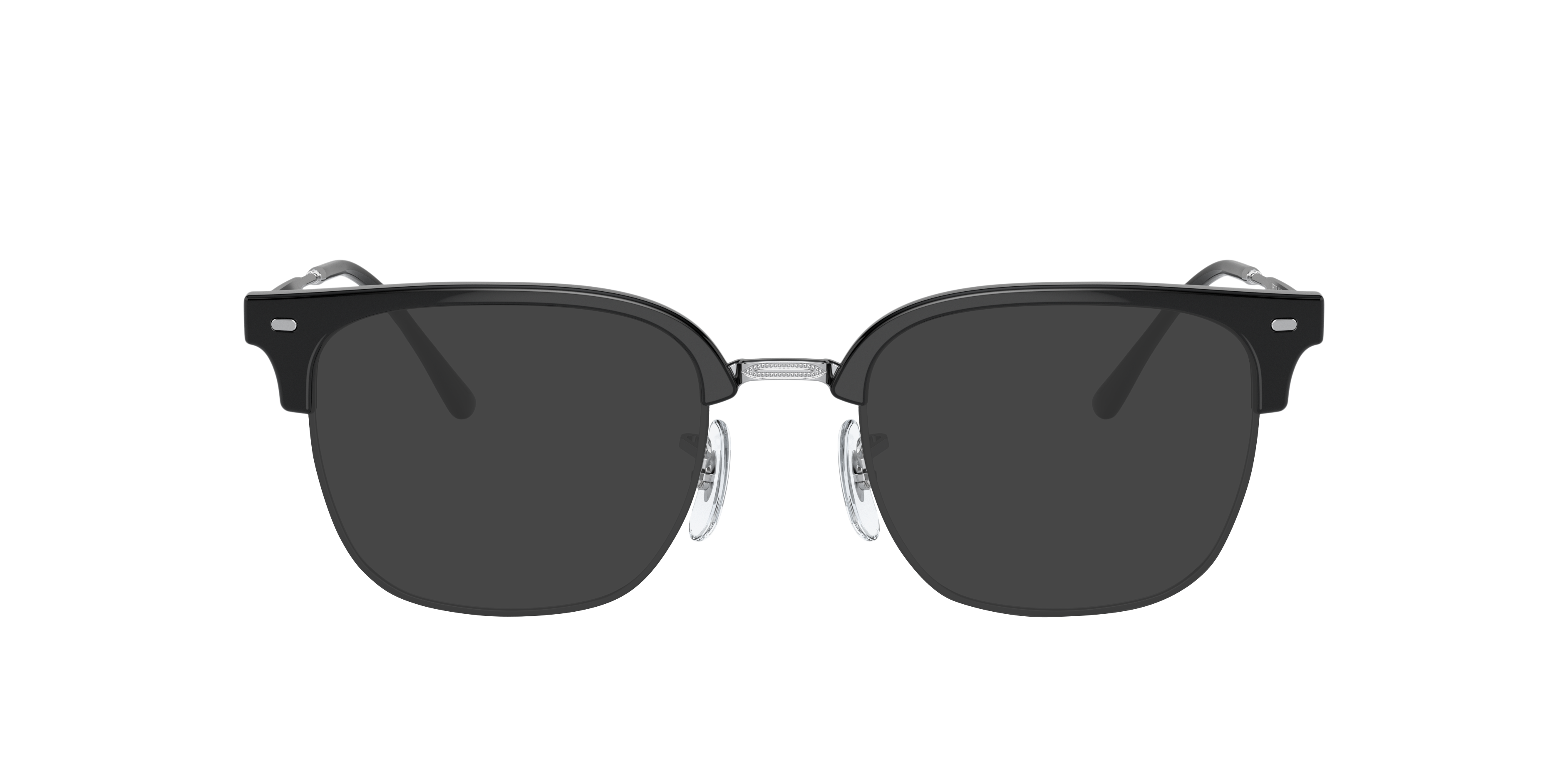 RB7216 Black On Silver PlasticEyeglass Frames for Glasses Direct, with Tinted Lenses