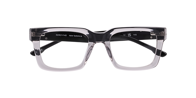 Nb4207 Grey AcetateEyeglass Frames for Glasses Direct, Closed View
