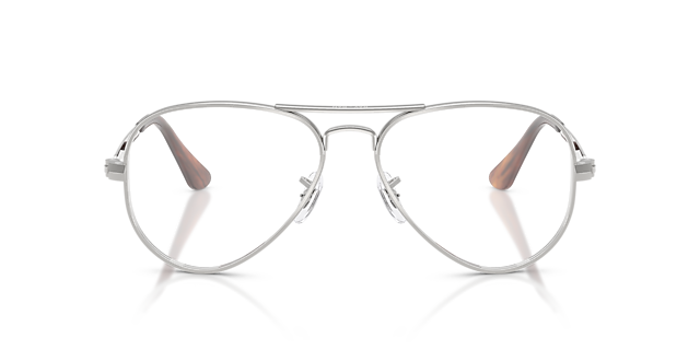 RB3925V Silver MetalEyeglass Frames for Glasses Direct, Front View