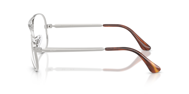 RB3925V Silver MetalEyeglass Frames for Glasses Direct, Side View