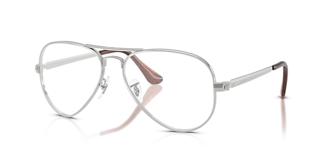 RB3925V Silver MetalEyeglass Frames for Glasses Direct, Angle View
