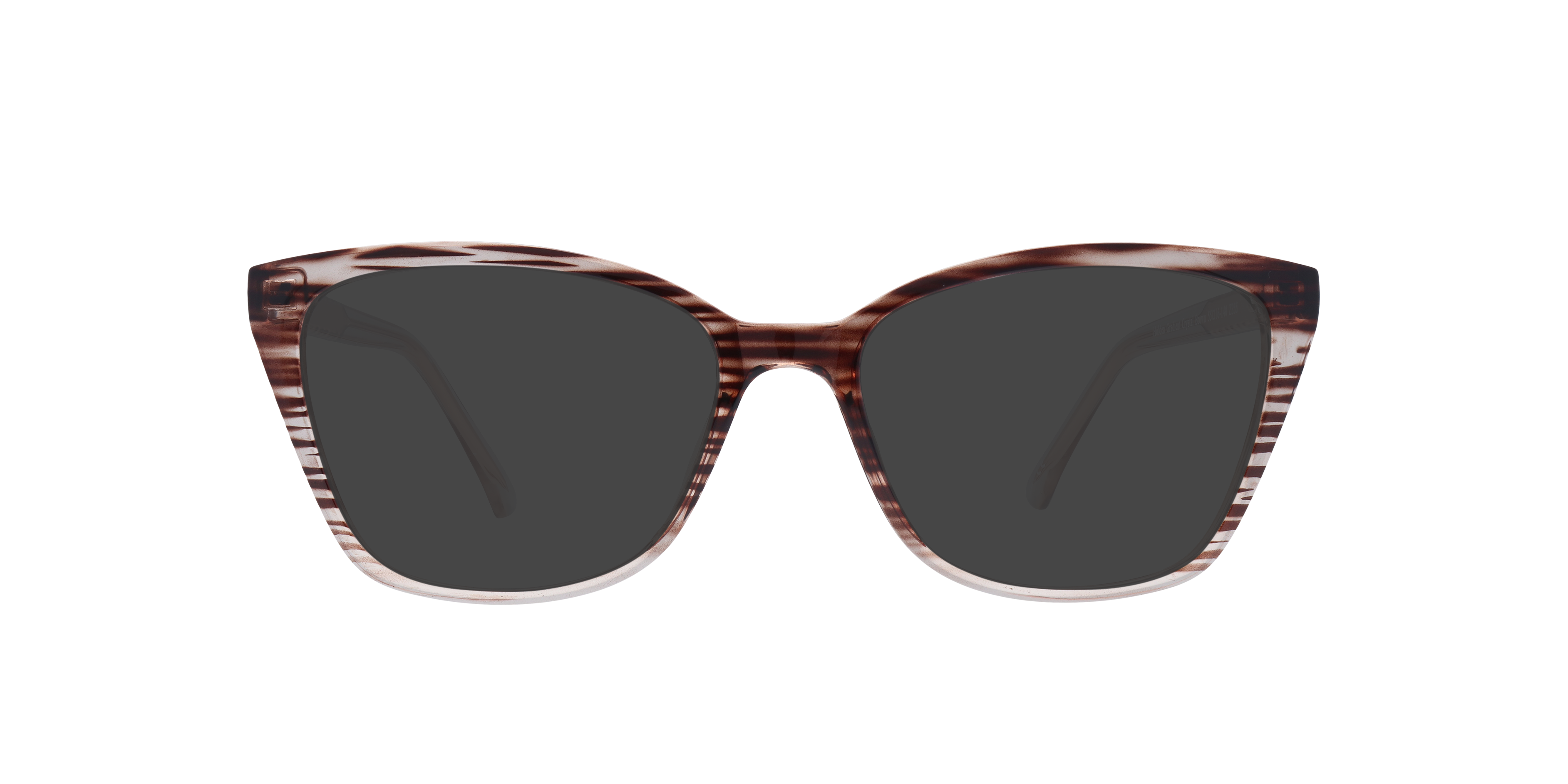 Holden Gradient Crystal Brown PlasticEyeglass Frames for Glasses Direct, with Tinted Lenses