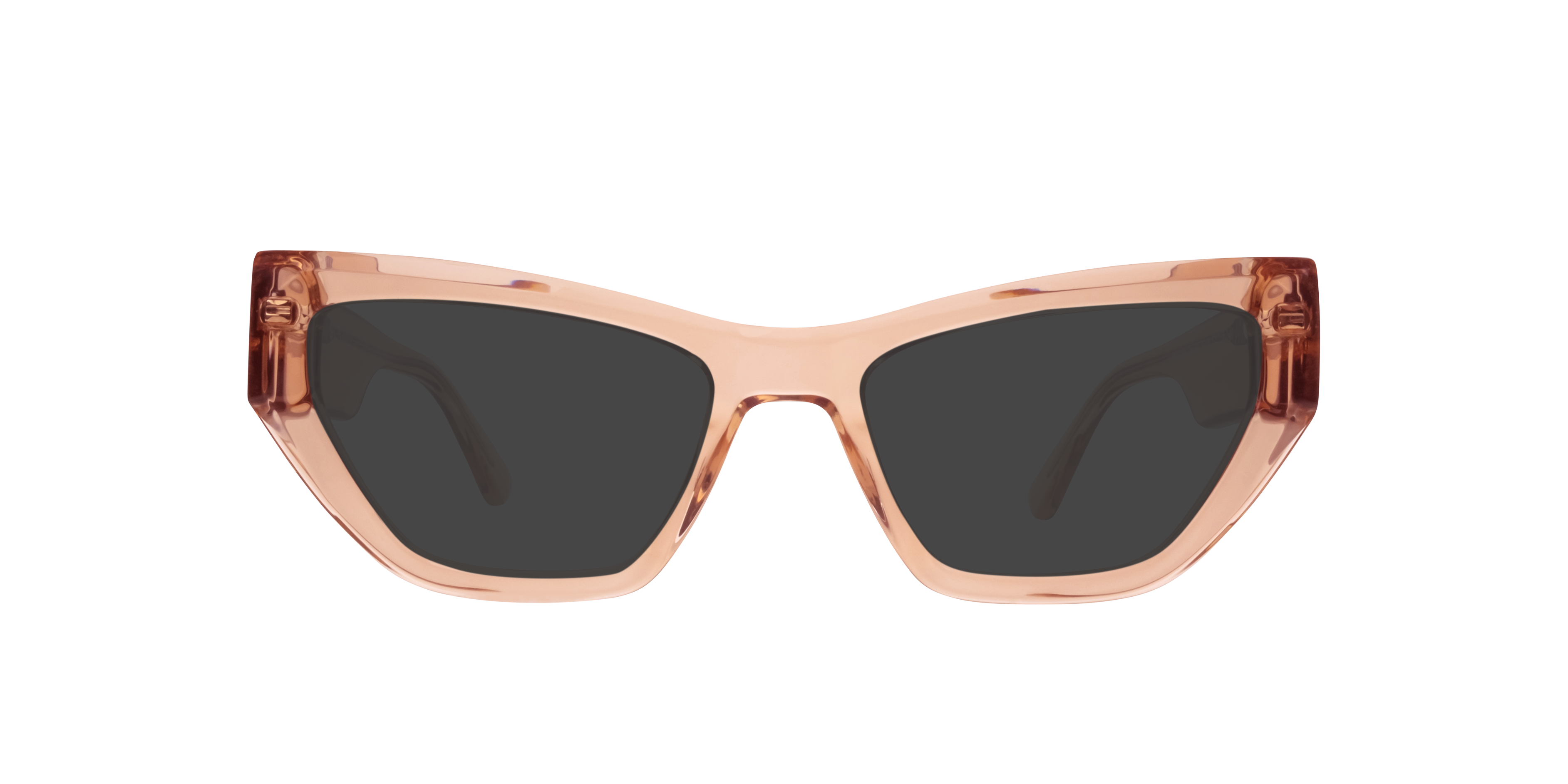 Harmony Crystal Peach AcetateEyeglass Frames for Glasses Direct, with Tinted Lenses