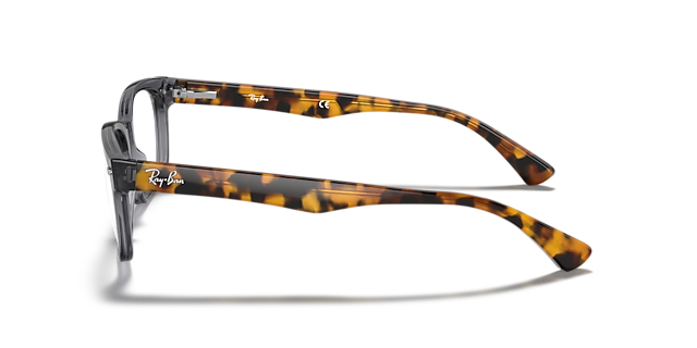 RB5286 Grey AcetateEyeglass Frames for Glasses Direct, Side View