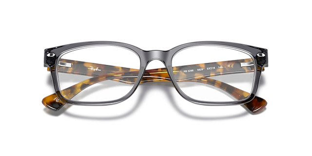 RB5286 Grey AcetateEyeglass Frames for Glasses Direct, Closed View