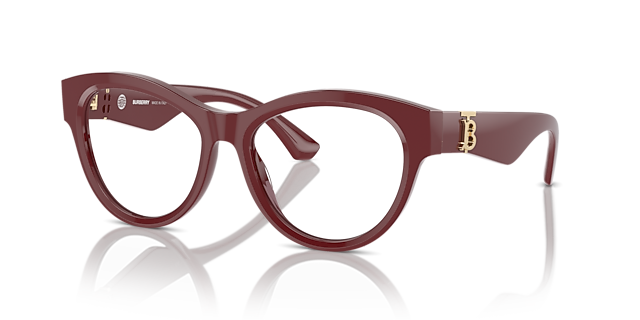 BE2404 Bordeaux AcetateEyeglass Frames for Glasses Direct, Angle View