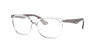 RB7066 Transparent PlasticEyeglass Frames for Glasses Direct, Angle View