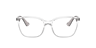 RB7066 Transparent PlasticEyeglass Frames for Glasses Direct, Front View