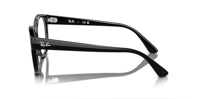 RB7227 Black PlasticEyeglass Frames for Glasses Direct, Side View
