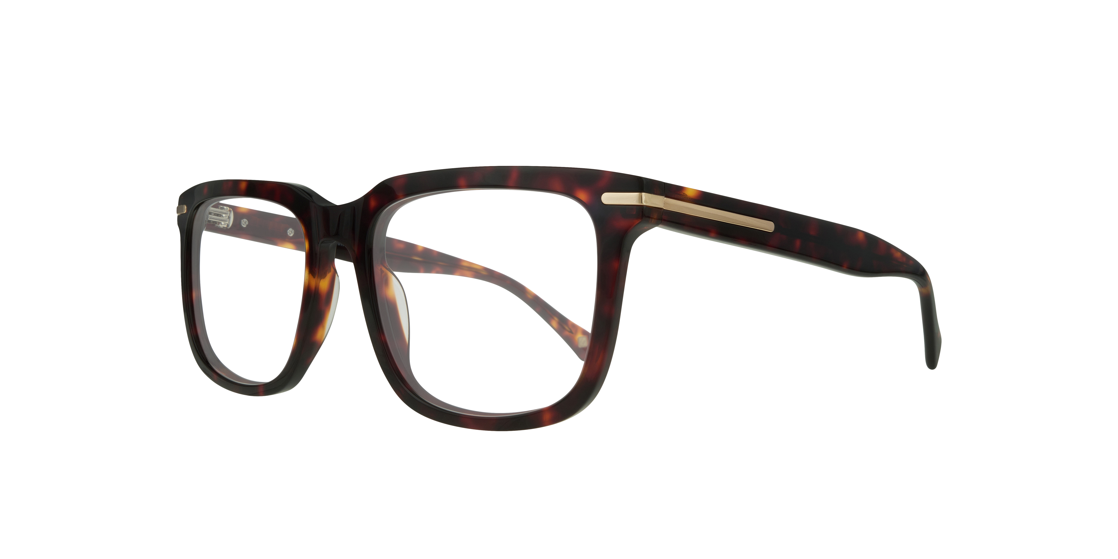 Kenton Havana AcetateEyeglass Frames for Glasses Direct, Angle View