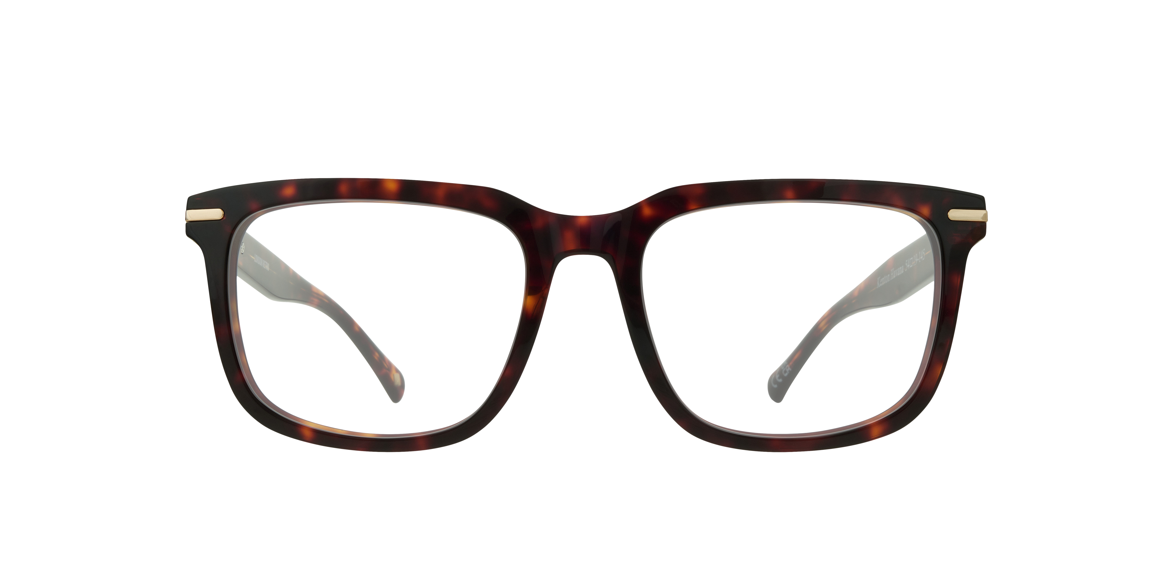 Kenton Havana AcetateEyeglass Frames for Glasses Direct, Front View
