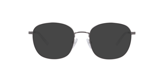 Mckenna Gunmetal MetalEyeglass Frames for Glasses Direct, with Tinted Lenses