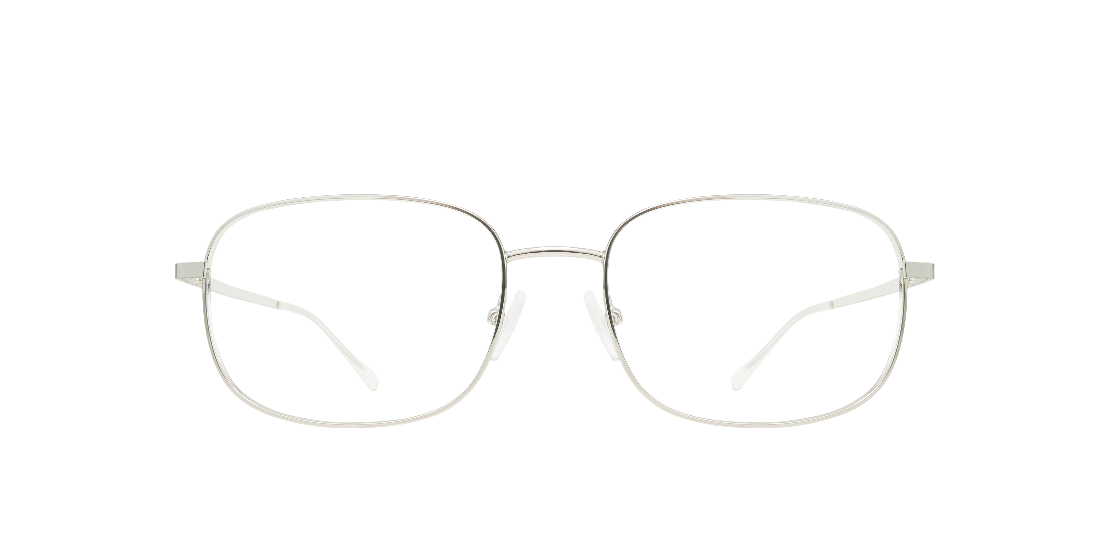Lacy Silver & Crystal MetalEyeglass Frames for Glasses Direct, Front View