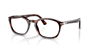 PO3303V Havana AcetateEyeglass Frames for Glasses Direct, Angle View