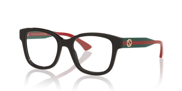 GG1863O Black AcetateEyeglass Frames for Glasses Direct, Angle View