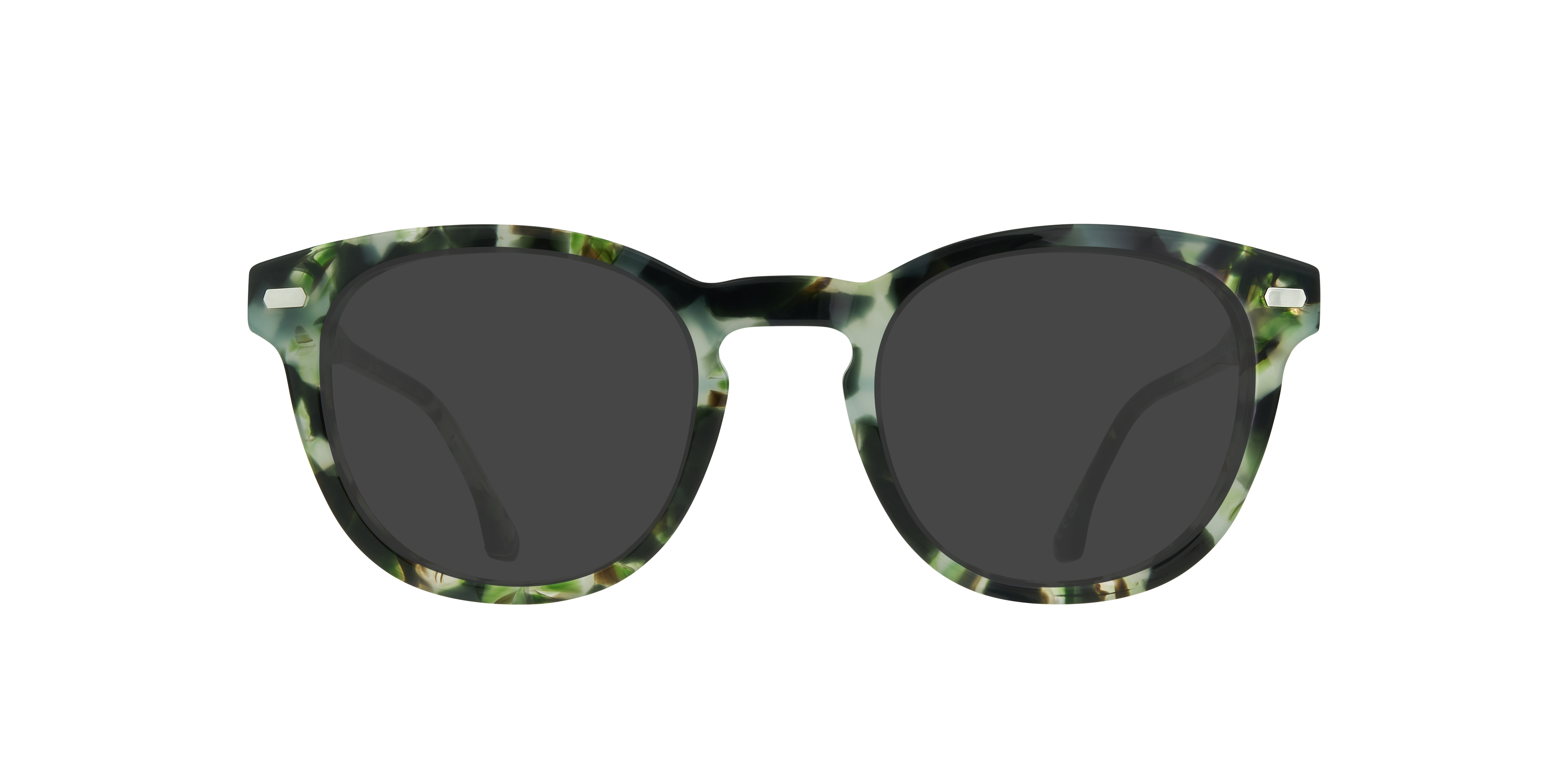 Jeremy Spotty Green Havana AcetateEyeglass Frames for Glasses Direct, with Tinted Lenses