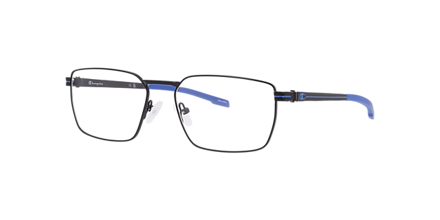 Cumade Black MetalEyeglass Frames for Glasses Direct, Angle View