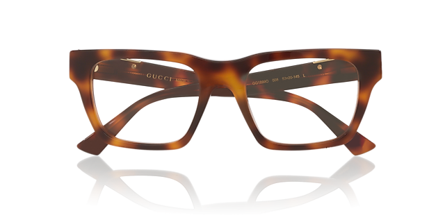 GG1889O Tortoise Bronze AcetateEyeglass Frames for Glasses Direct, Closed View