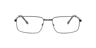 Cu1015 Black MetalEyeglass Frames for Glasses Direct, Front View