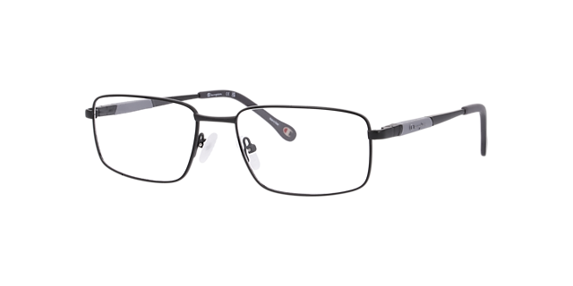 Cu1015 Black MetalEyeglass Frames for Glasses Direct, Angle View
