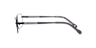 Cu1015 Black MetalEyeglass Frames for Glasses Direct, Side View