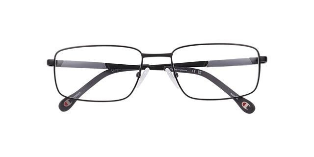 Cu1015 Black MetalEyeglass Frames for Glasses Direct, Closed View