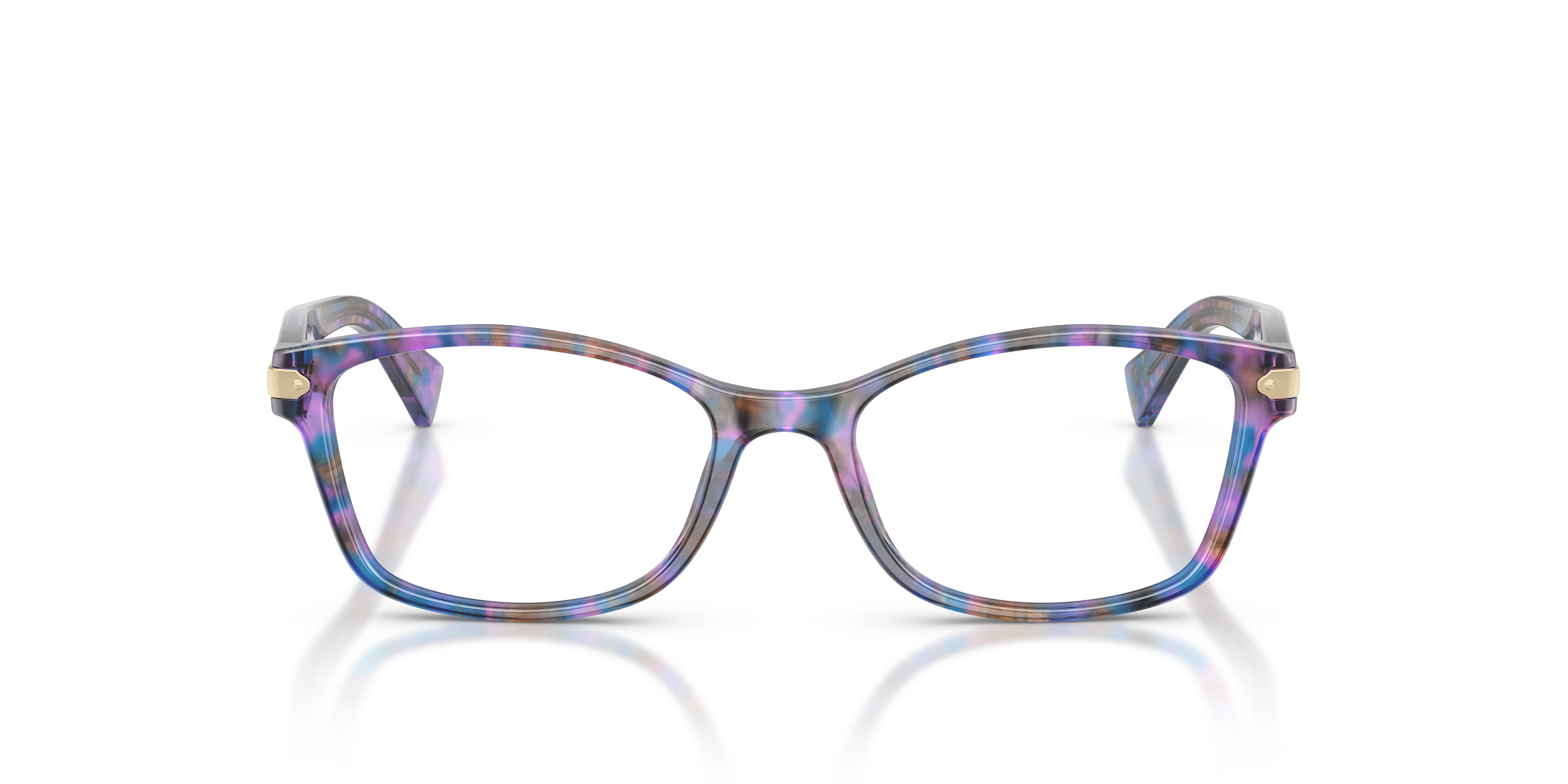 HC6065 Purple Confetti Tortoise AcetateEyeglass Frames for Glasses Direct, Front View