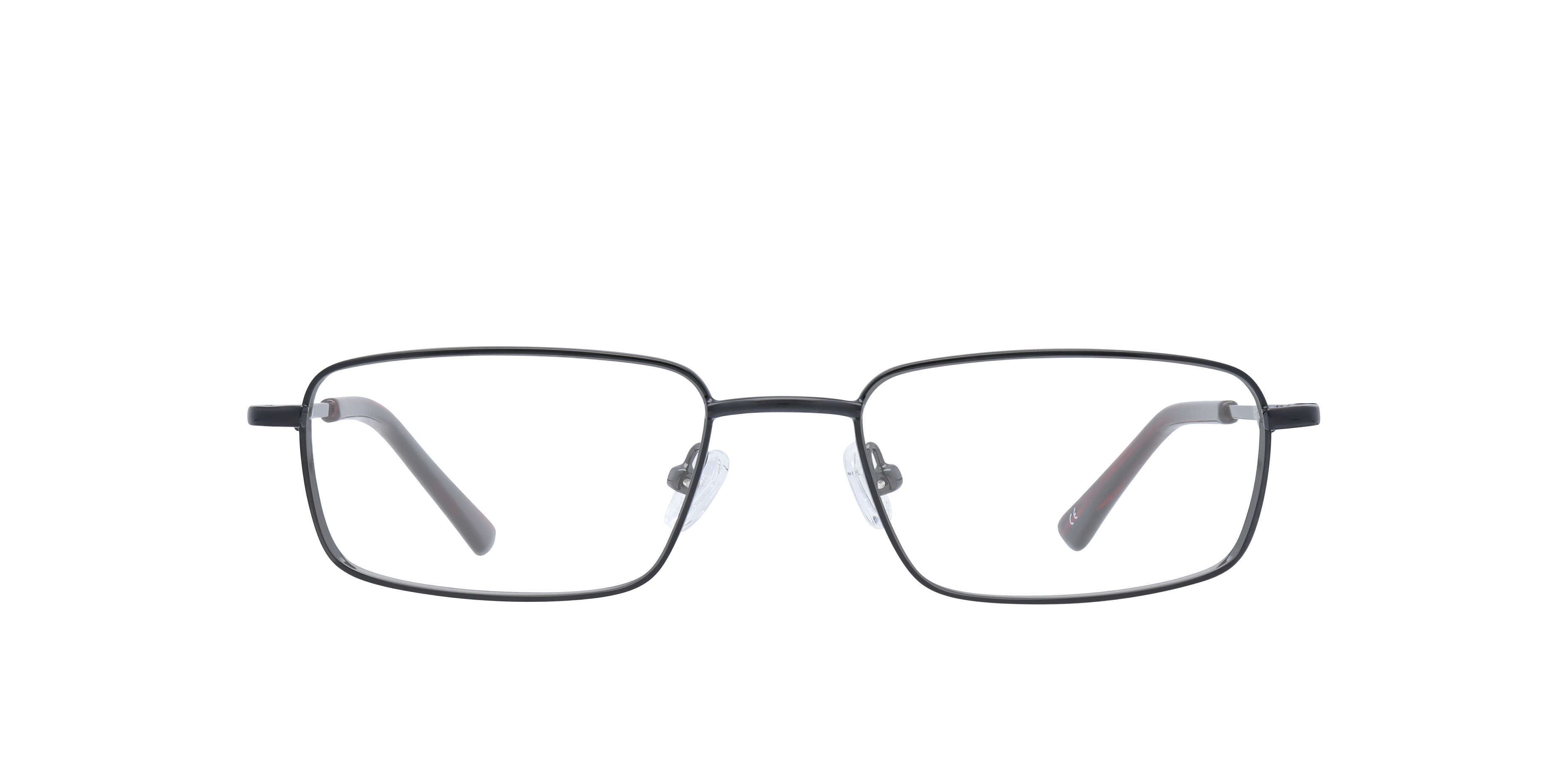 Ellis Black MetalEyeglass Frames for Glasses Direct, Front View