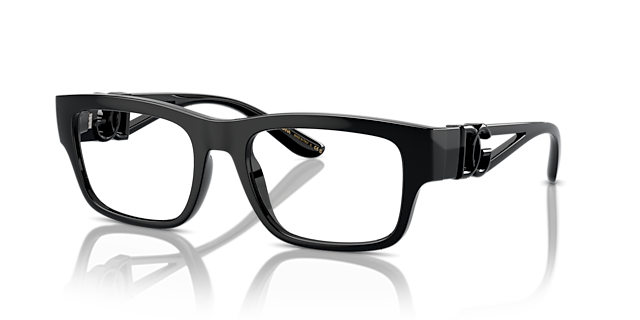 DG5110 Black PlasticEyeglass Frames for Glasses Direct, Angle View