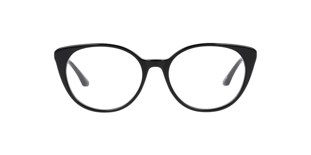 Madra Black AcetateEyeglass Frames for Glasses Direct, Front View