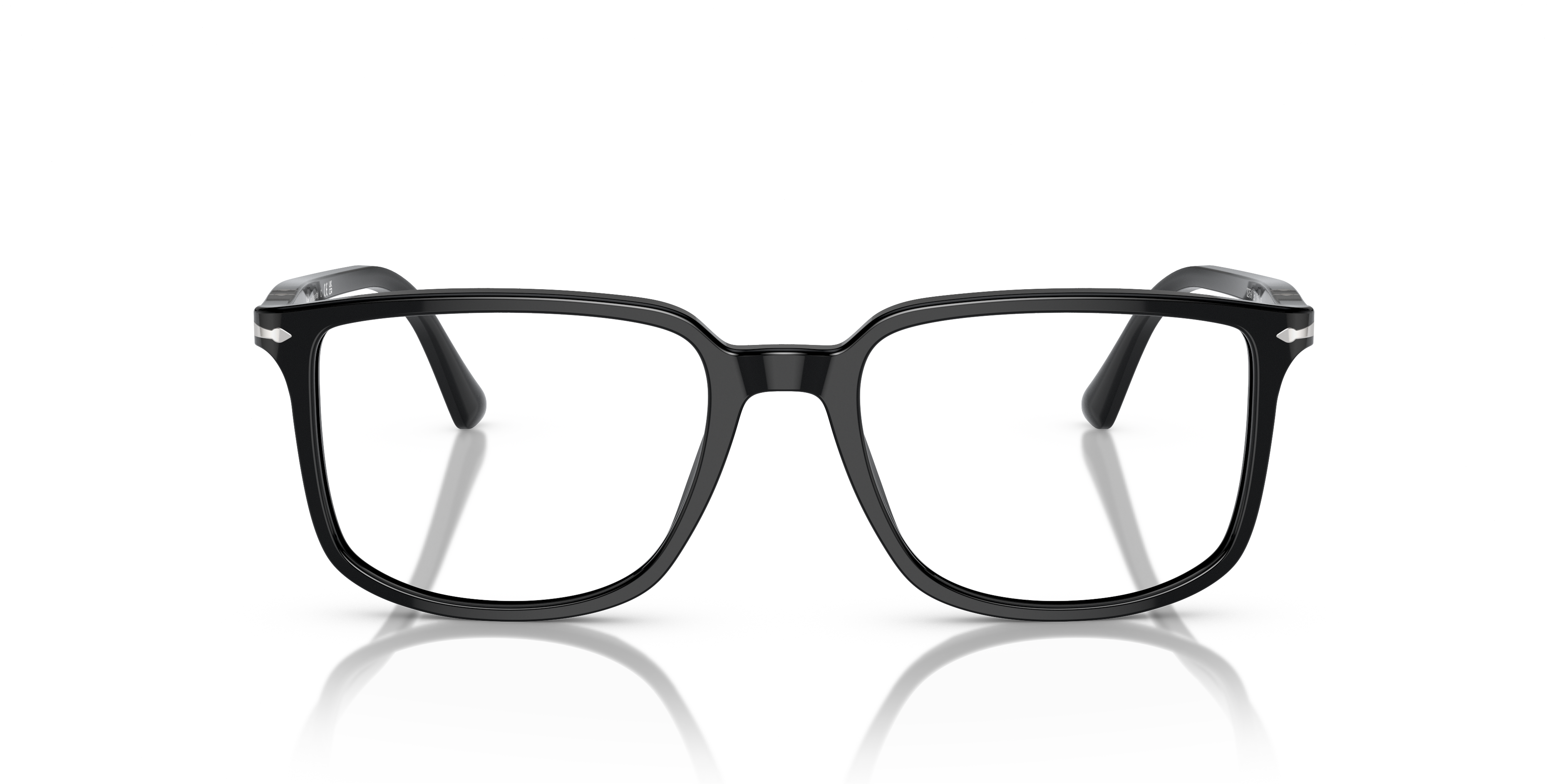 PO3275V Black AcetateEyeglass Frames for Glasses Direct, Front View