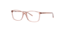 Jax Crystal Light Brown PlasticEyeglass Frames for Glasses Direct, Angle View