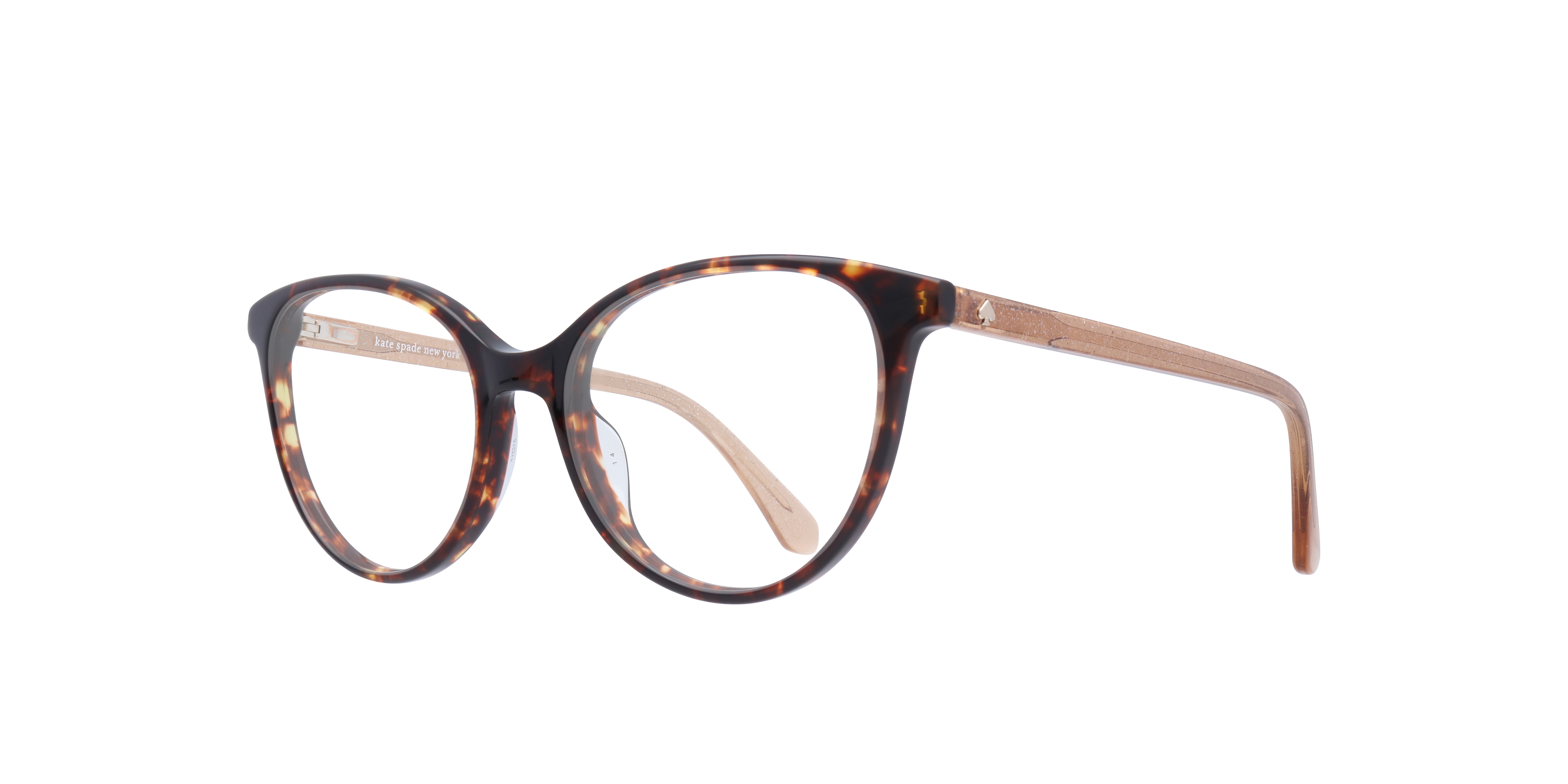 Adelle K3 Tortoise AcetateSunglass Frames for Glasses Direct, Angle View