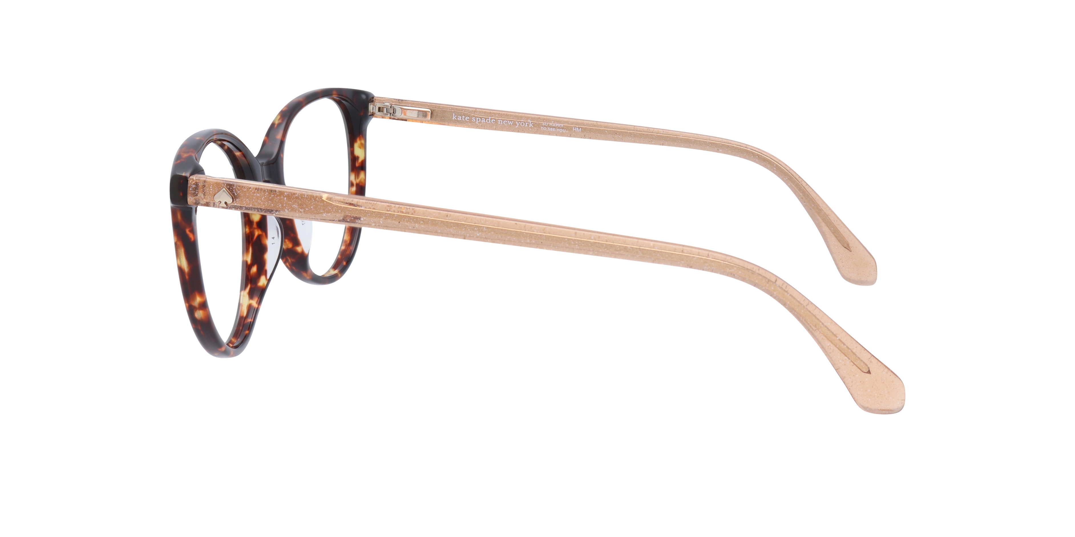 Adelle K3 Tortoise AcetateSunglass Frames for Glasses Direct, Side View