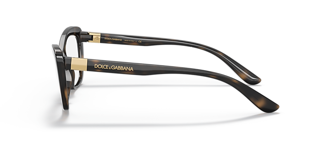 DG5082 Havana PlasticEyeglass Frames for Glasses Direct, Side View