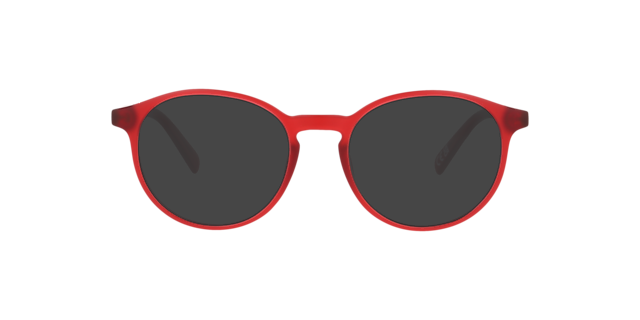 Joe Crystal Red PlasticEyeglass Frames for Glasses Direct, with Tinted Lenses