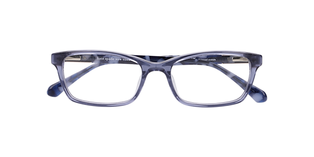 Ks Jackeline 2 Tortoise Blue AcetateEyeglass Frames for Glasses Direct, Closed View