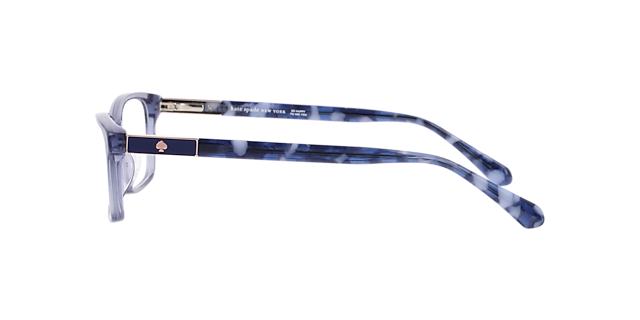 Ks Jackeline 2 Tortoise Blue AcetateEyeglass Frames for Glasses Direct, Side View