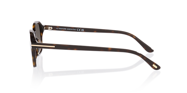 Joey-02 Tortoise AcetateSunglass Frames for Glasses Direct, Side View