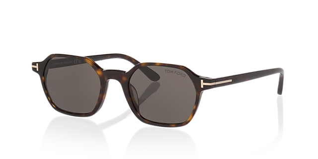 Joey-02 Tortoise AcetateSunglass Frames for Glasses Direct, Angle View