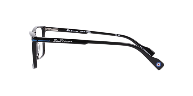 Bshigh Black AcetateEyeglass Frames for Glasses Direct, Side View