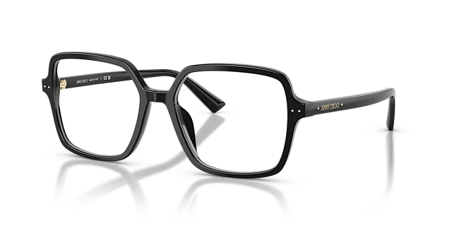 JC3046U Black AcetateEyeglass Frames for Glasses Direct, Angle View