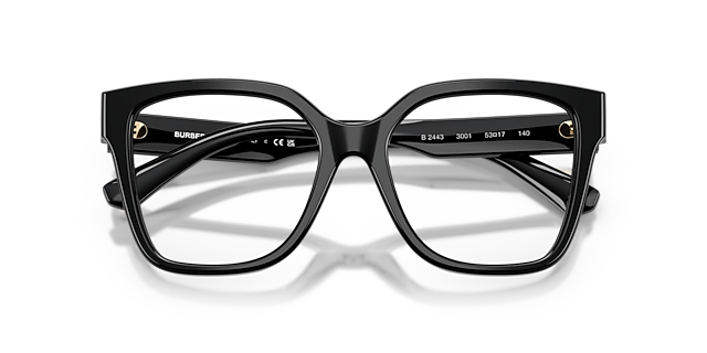 BE2443 Black AcetateEyeglass Frames for Glasses Direct, Closed View