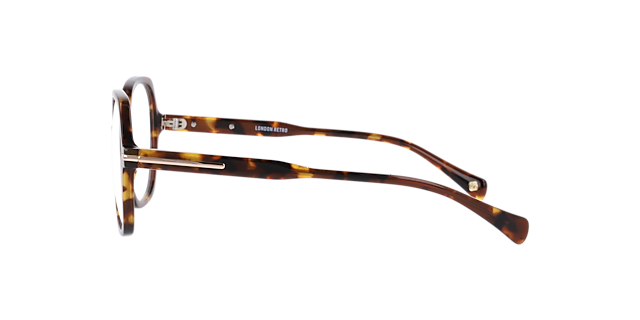 Marble Arch Havana Brown AcetateEyeglass Frames for Glasses Direct, Side View