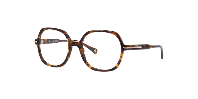 Marble Arch Havana Brown AcetateEyeglass Frames for Glasses Direct, Angle View